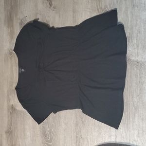 Torrid Black Tie Babydoll Top 0X